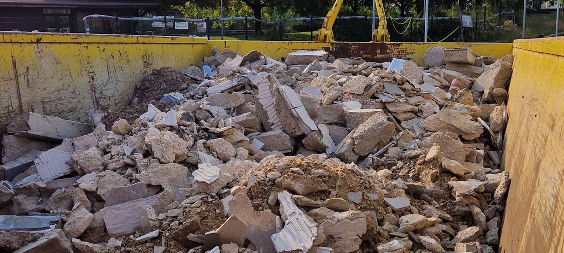 Die Arbeiten im Herzogenrather Hallenbad