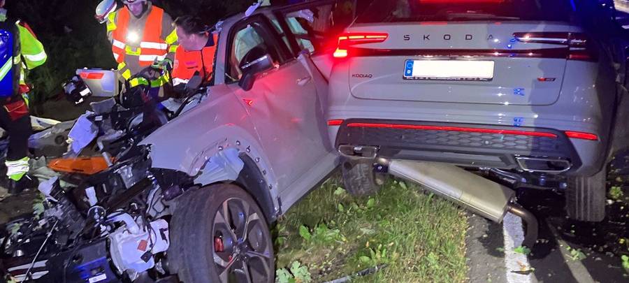 Schwerer Unfall auf der Himmelsleiter