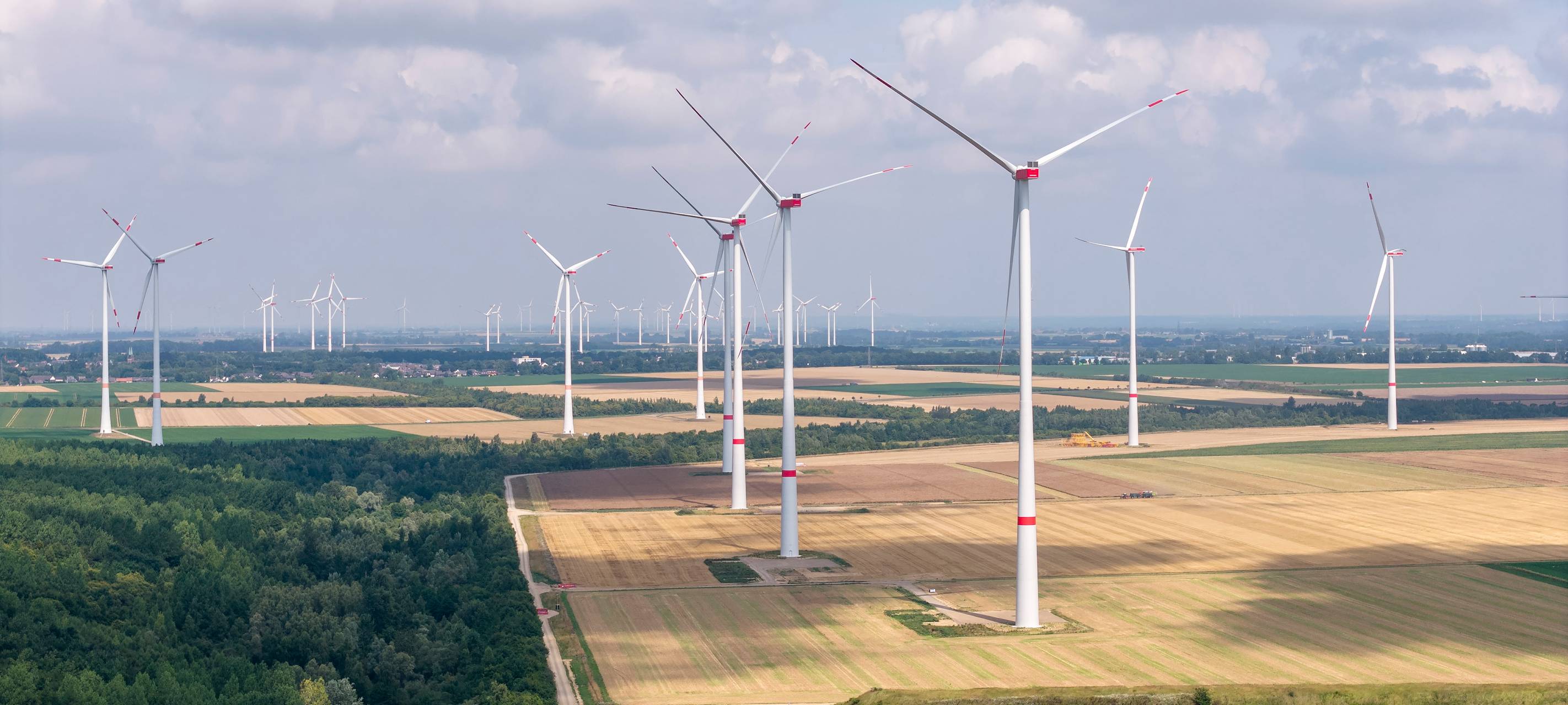 Windpark Aldenhoven in Betrieb