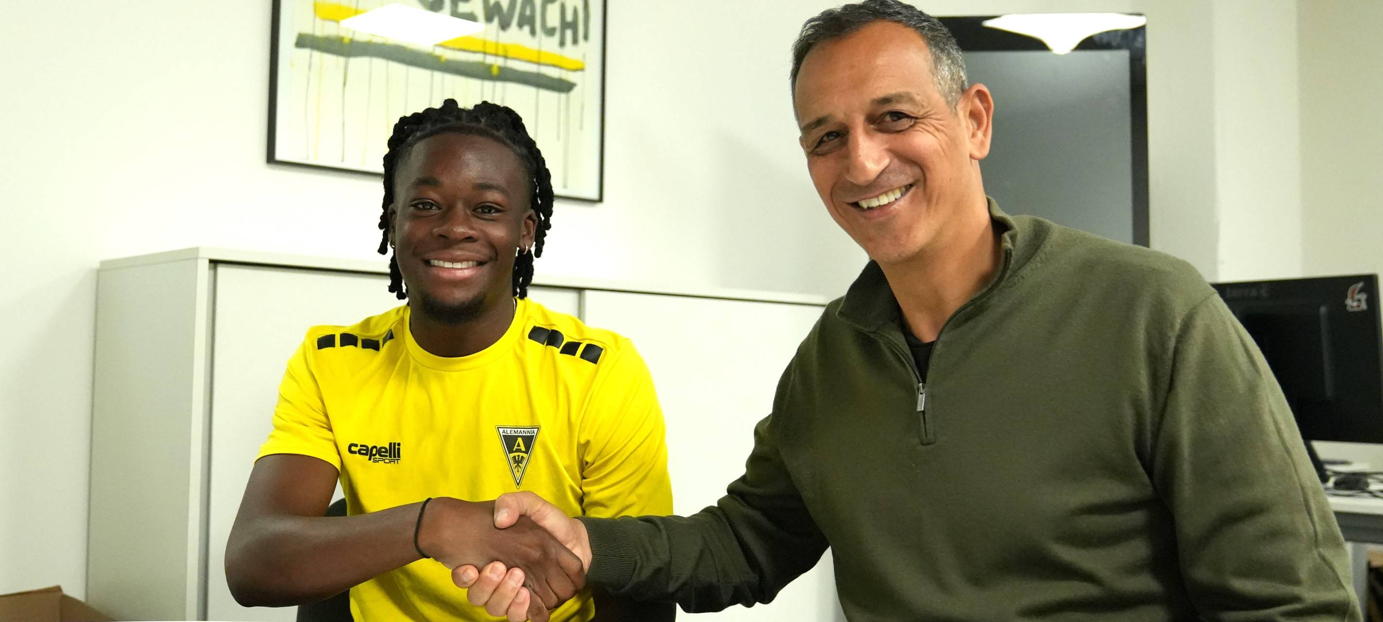 Alemannia leiht Nadjombe aus