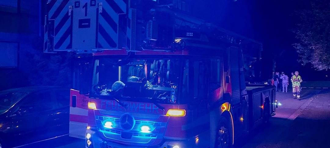 Kellerbrand löst Großeinsatz aus