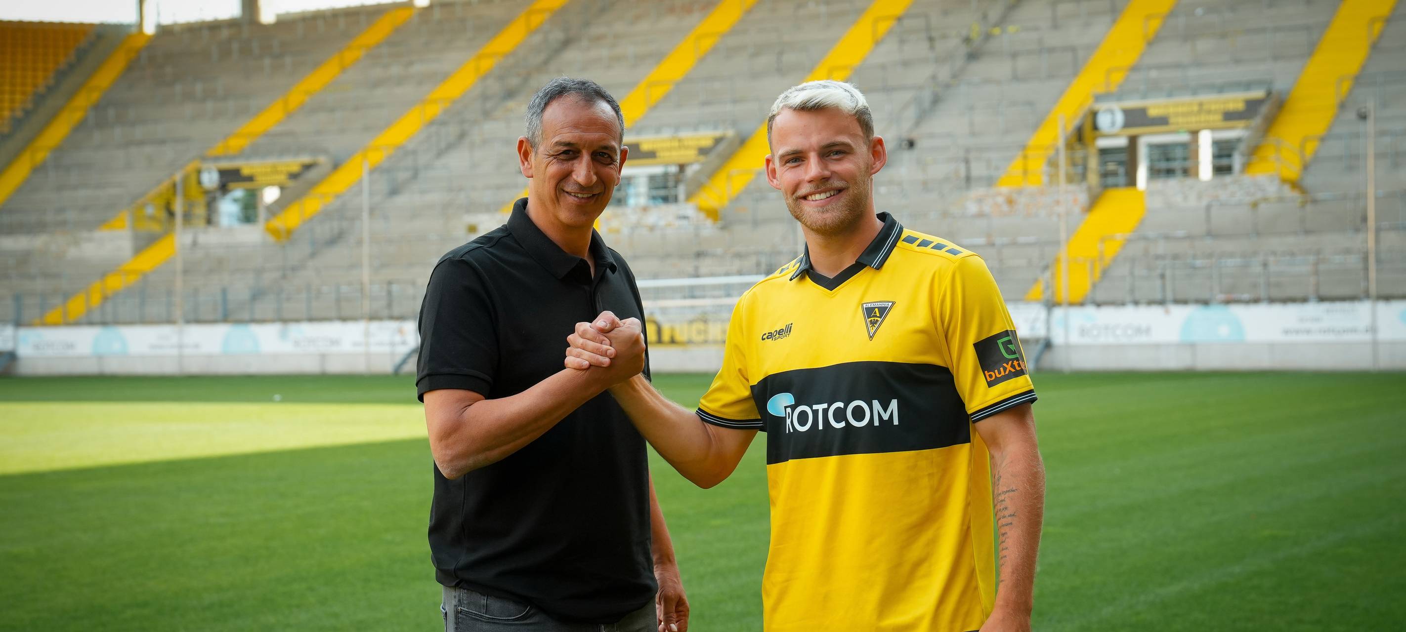 Alemannia Aachen leiht Mika Schroers (23) aus