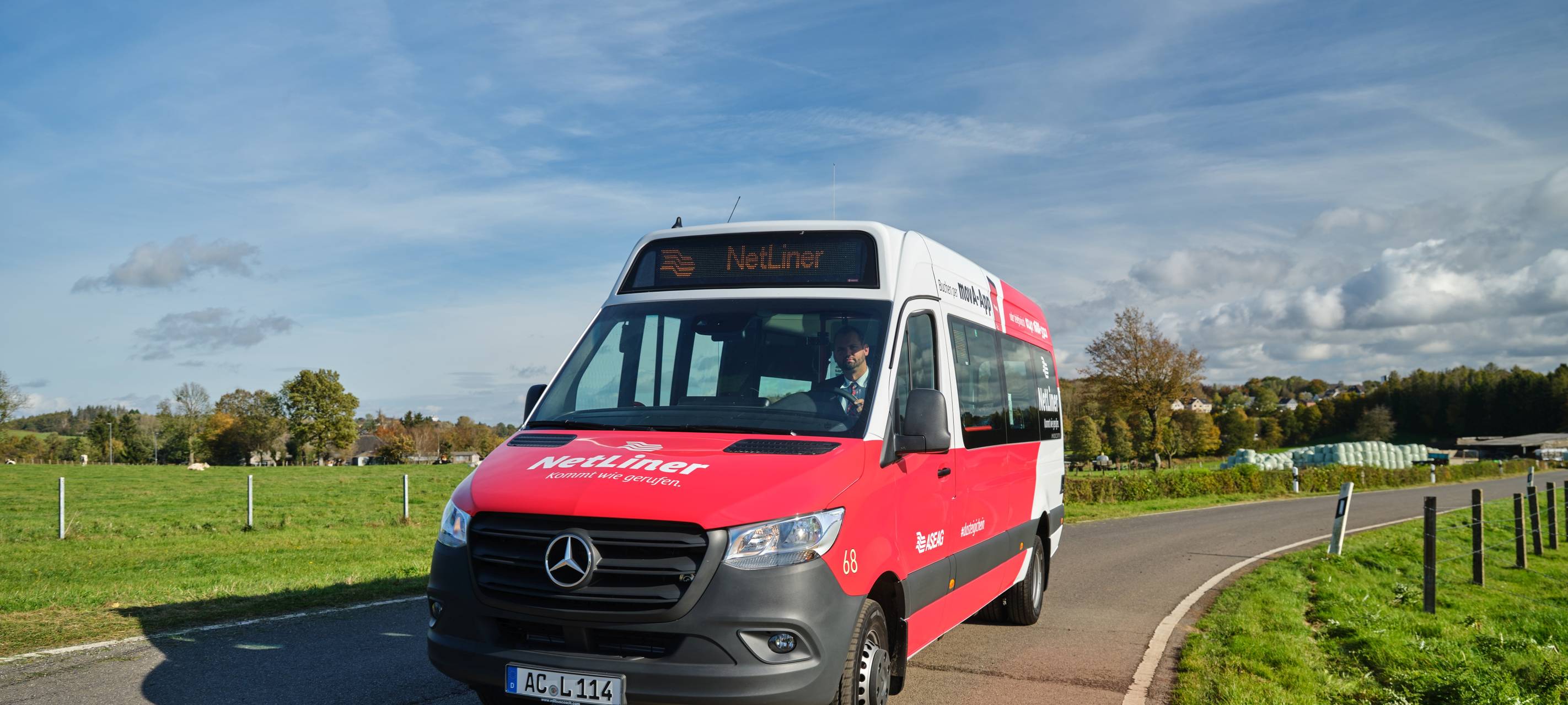 Flexibler Rufbus "NetLiner" startet in Stolberg