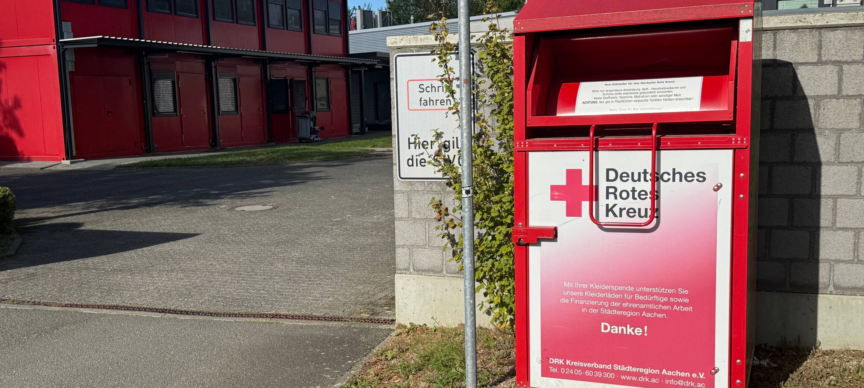 Aus für DRK-Altkleider-Container in der StädteRegion
