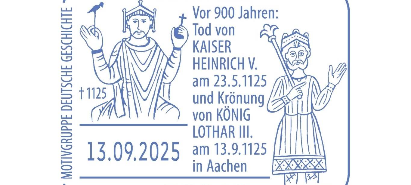 Historischer Aachen-Sonderstempel der Post