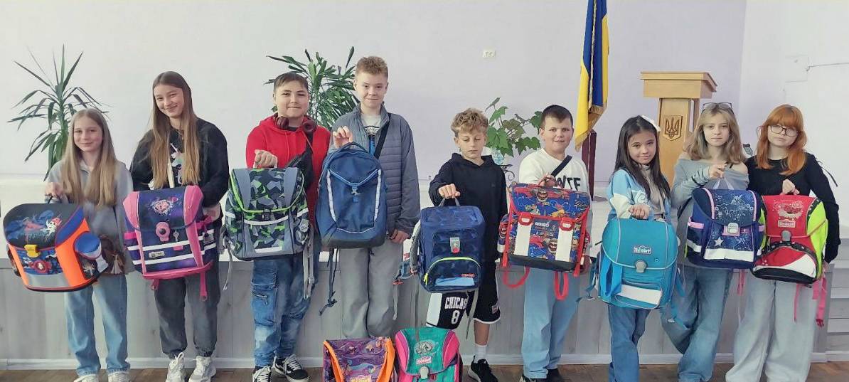 Schulranzen für Lwiw/Ukraine