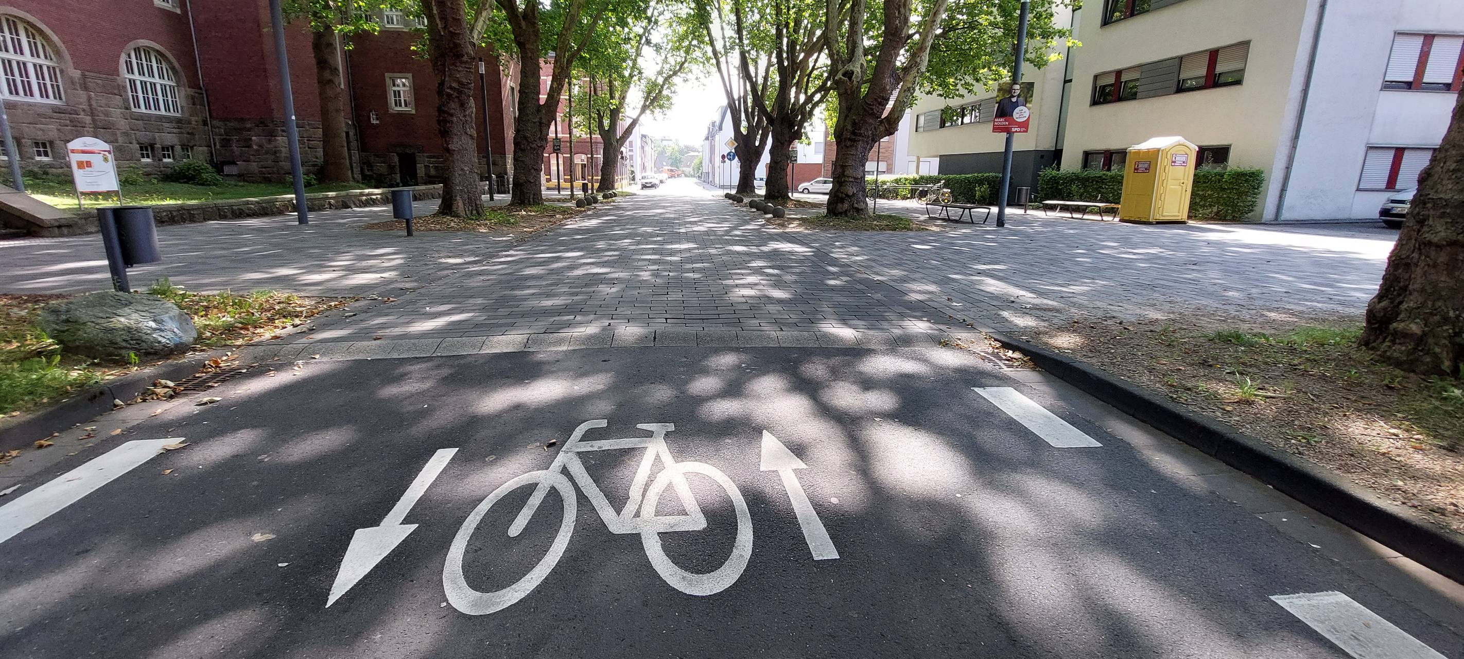 Fahrradstraßen in Eschweiler