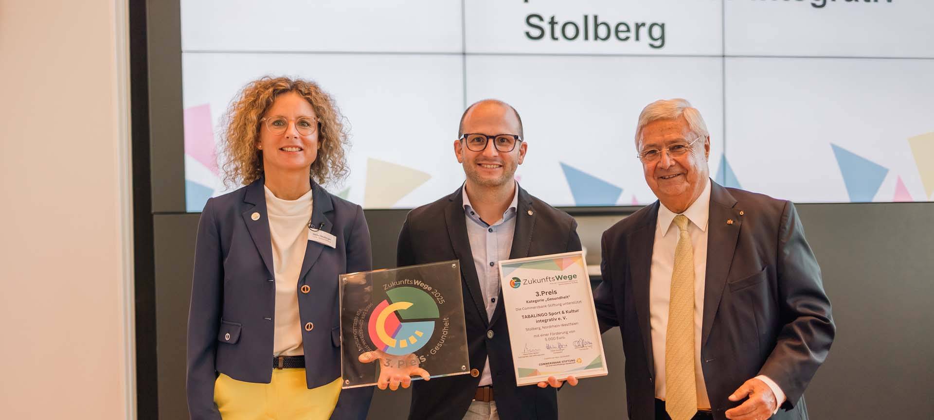 Tabalingo erhält in Frankfurt den "ZukunftsWege-Preis"