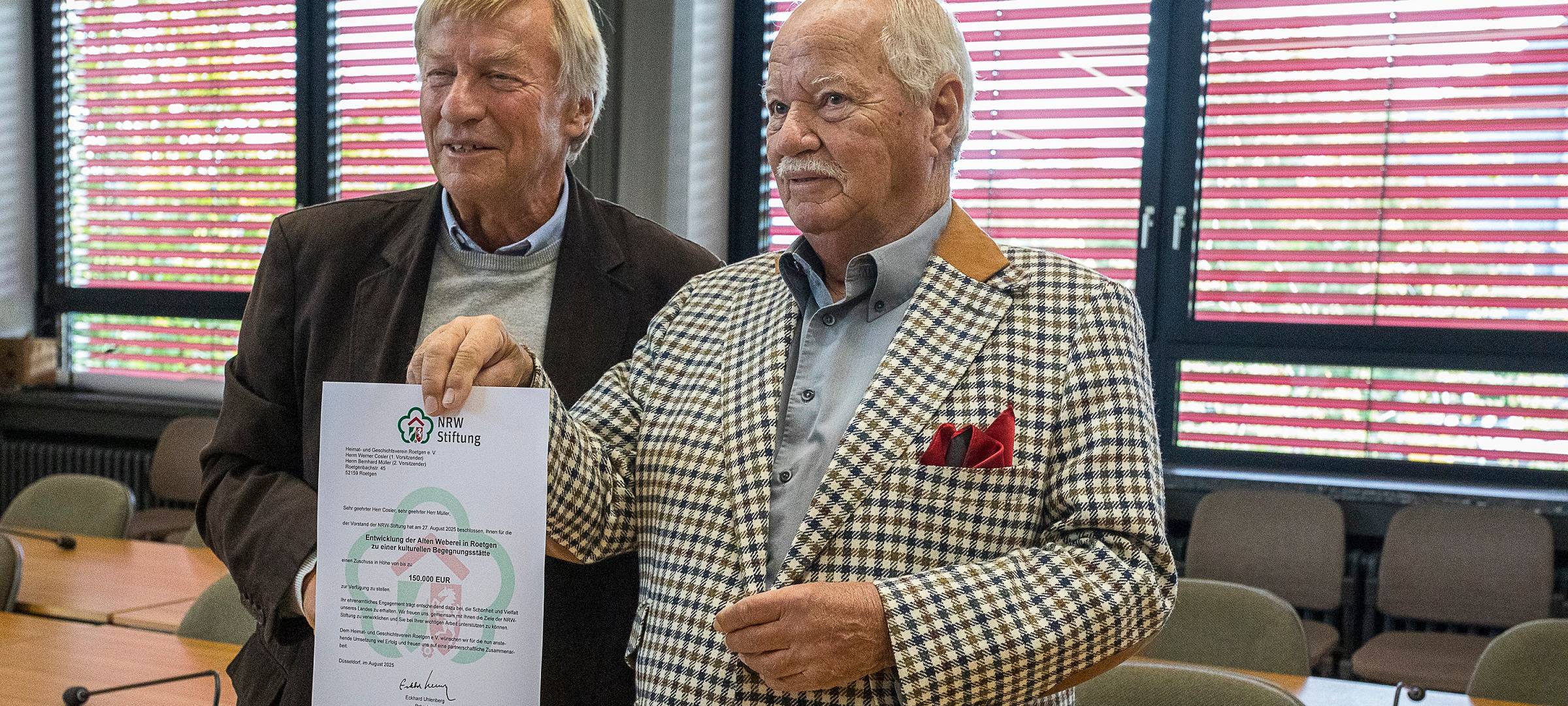 Roetgen: 150.000 Euro für die Sanierung der Alten Weberei