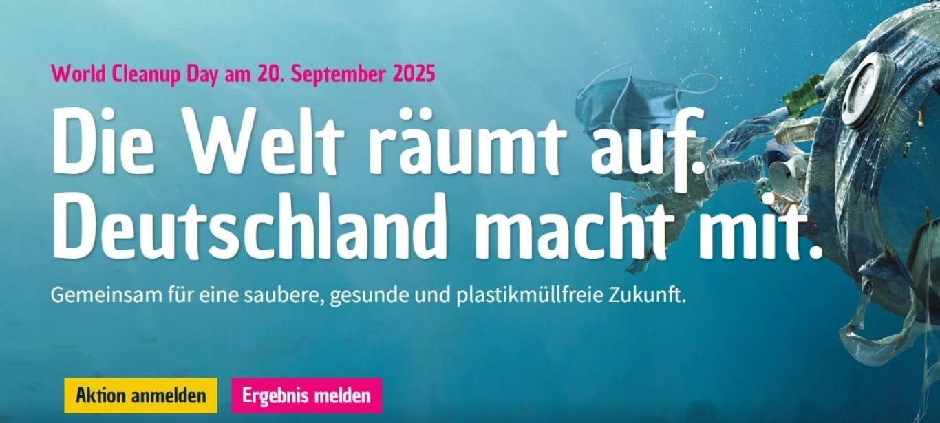 WorldCleanUpDay 2025: Aachen mit dabei