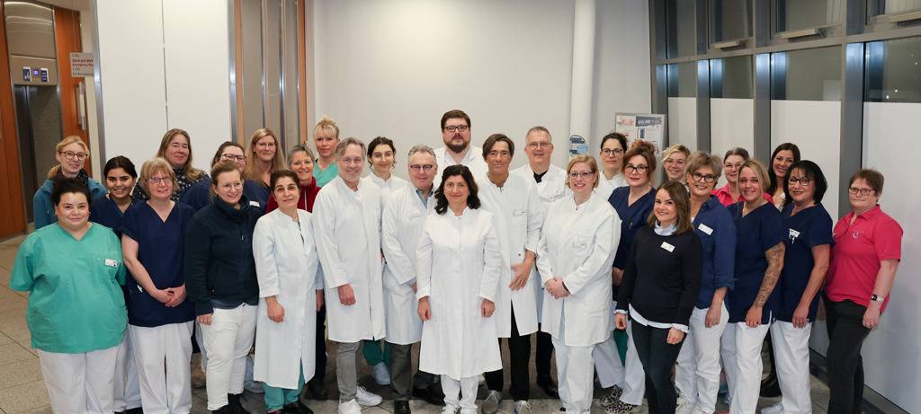 "Pinktober" am St. Antonius Hospital in Eschweiler