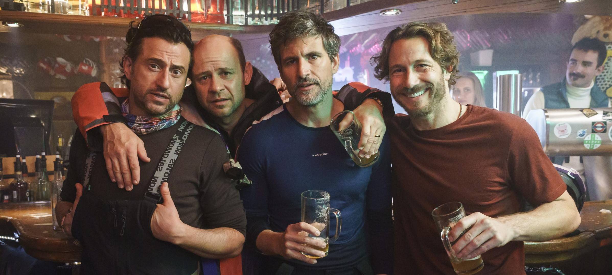 Gemeinsam wollen sie raus aus der Midlife Crisis.