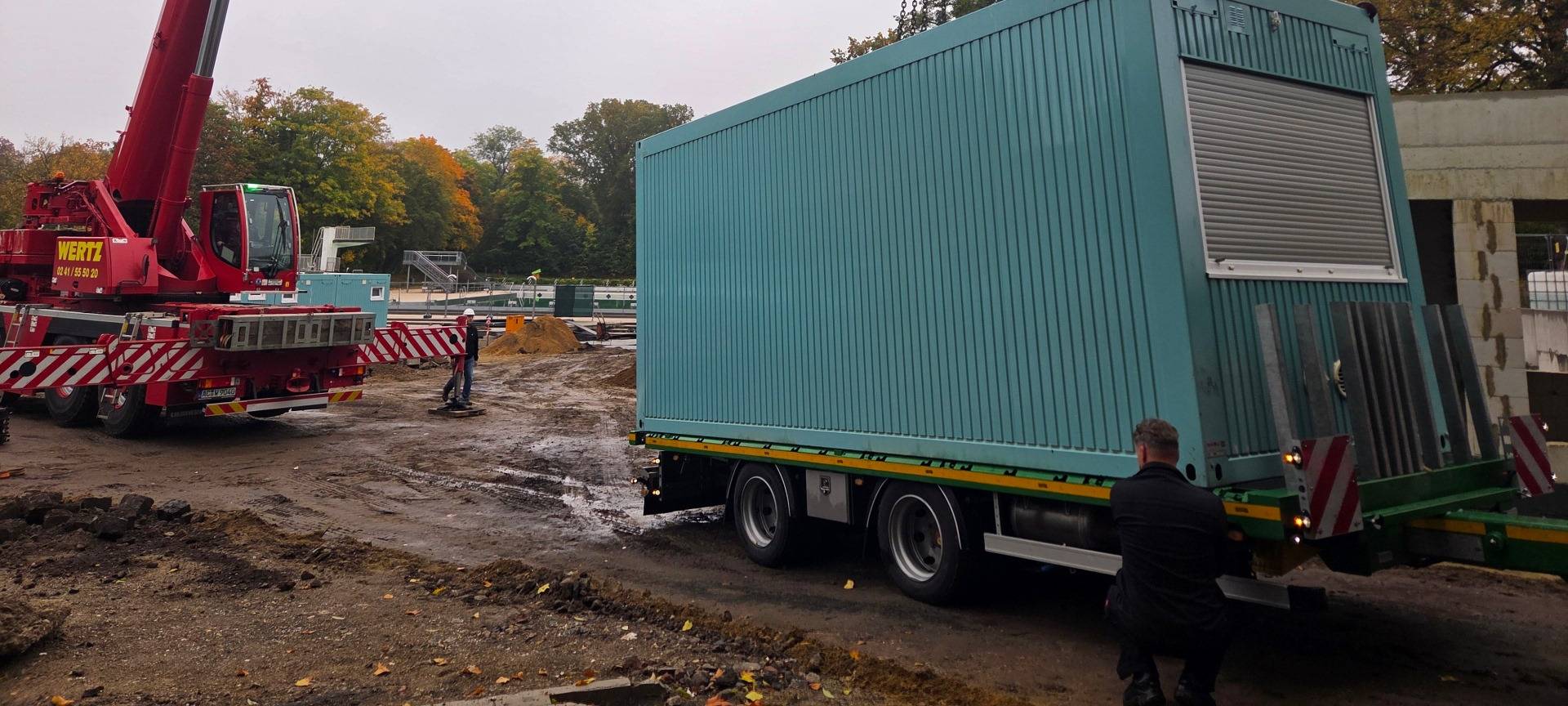 Neue Nutzung der Hangeweiher-Container