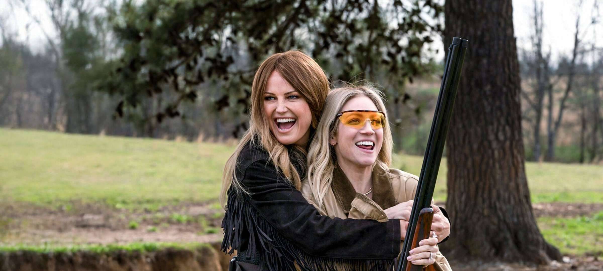 Margo und Sophie haben Spaß.