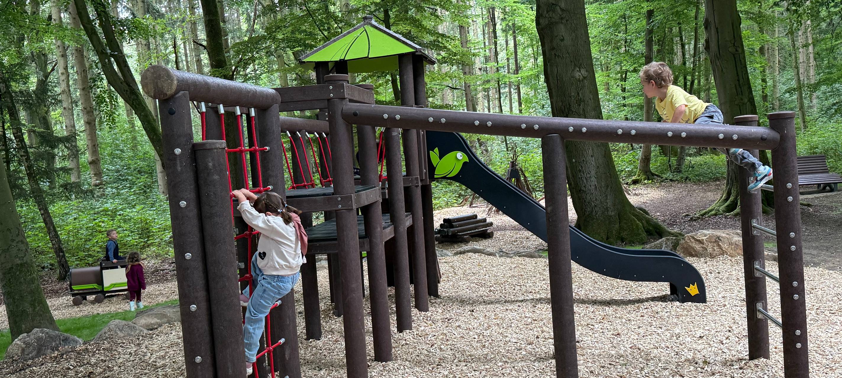 Würselens neuer Waldspielplatz