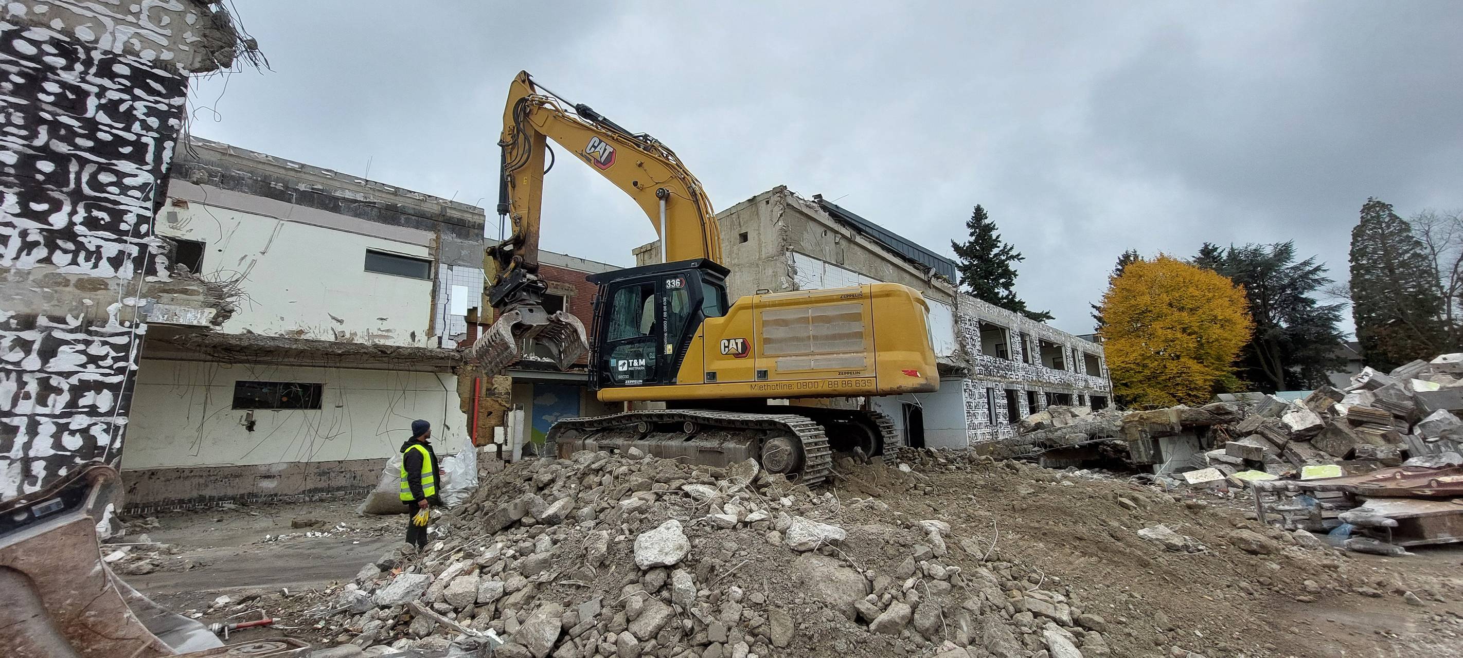 Eschweiler: Abriss der Willi-Fährmann-Schule