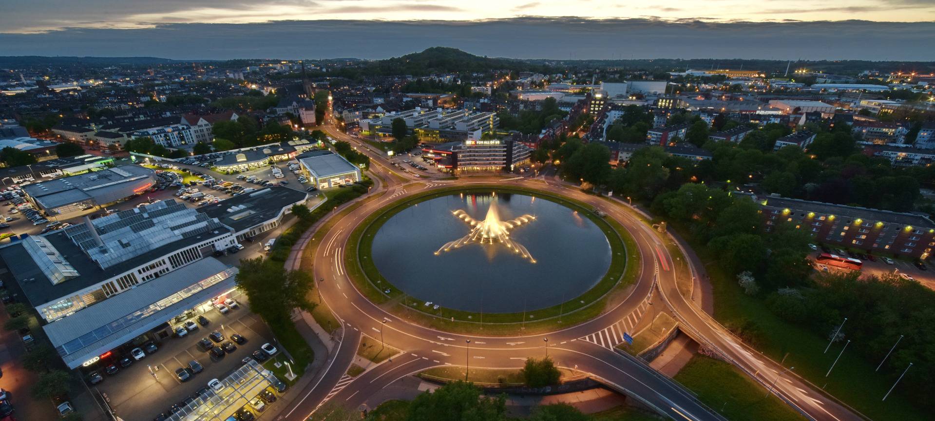 Aachener Brunnen gehen in den Winterschlaf