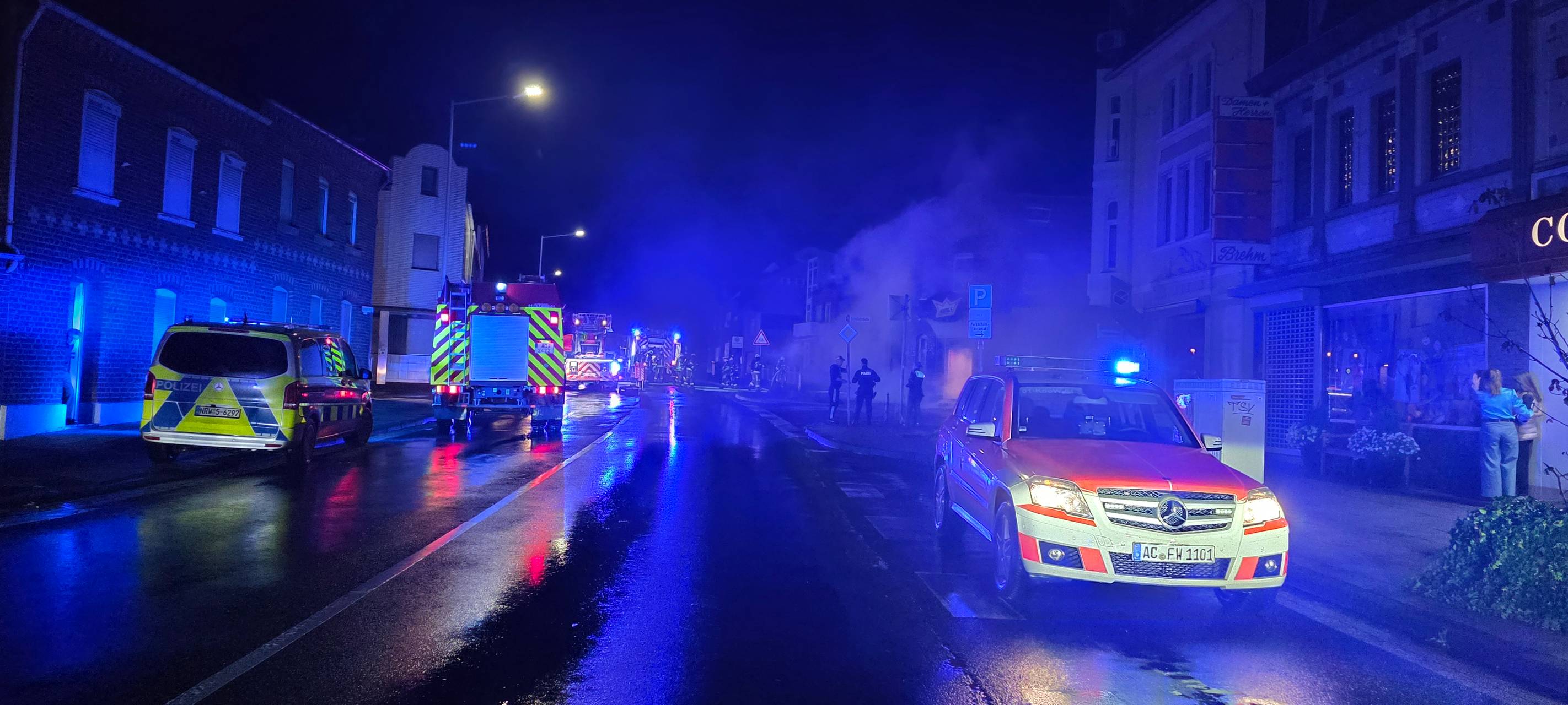 Kleiner Brand in Alsdorf am Donnerstagmorgen