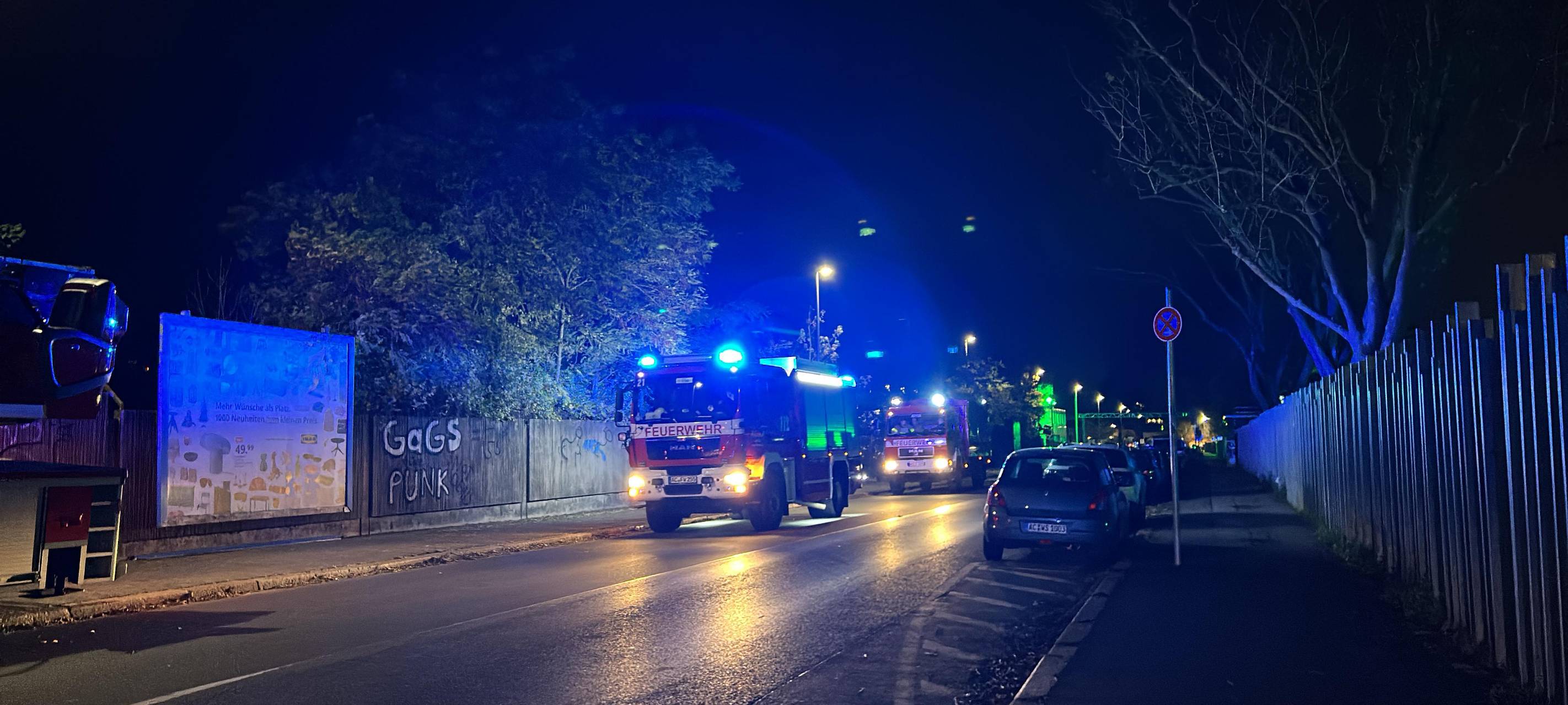 Brennbares Leck: Feuerwehr-Großeinsatz am Westbahnhof