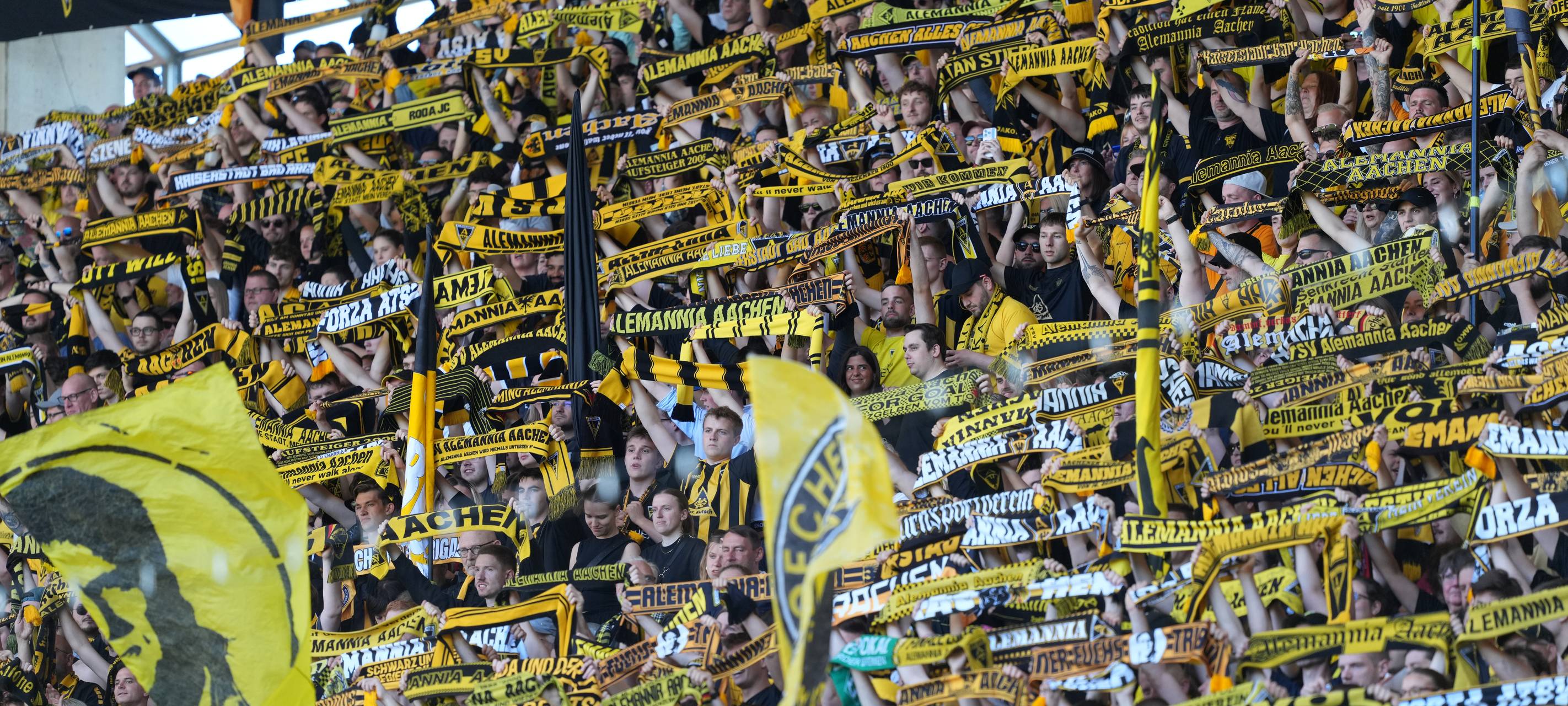 Alemannia Aachen zu Gast beim MSV Duisburg