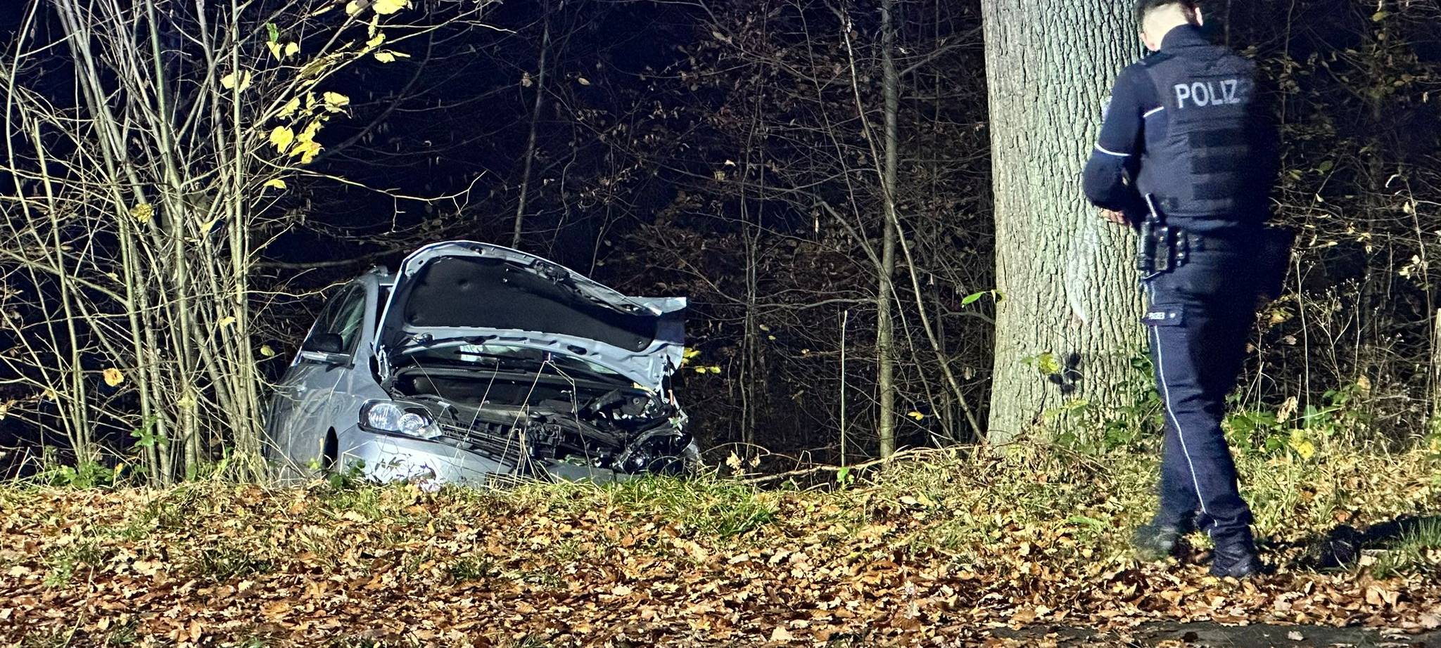 Aachen: Unfall am Abend - Alkoholtest positiv