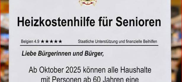 Ostbelgien: Es gibt keine "Heizkostenhilfe"