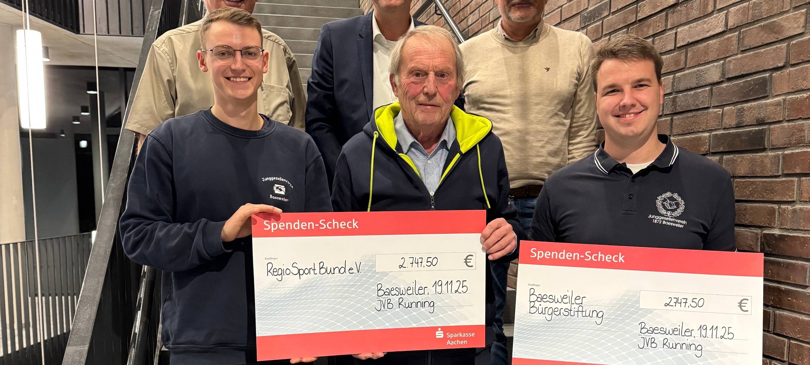 Spendenlauf Baesweiler zur Städtepartnerschaft mit Montesson