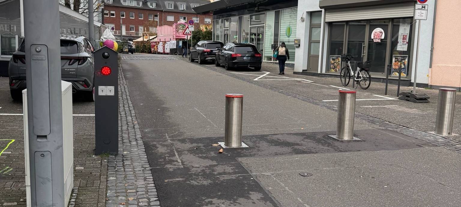 Eschweiler Weihnachtsmarkt: Mehr Sicherheit durch Poller