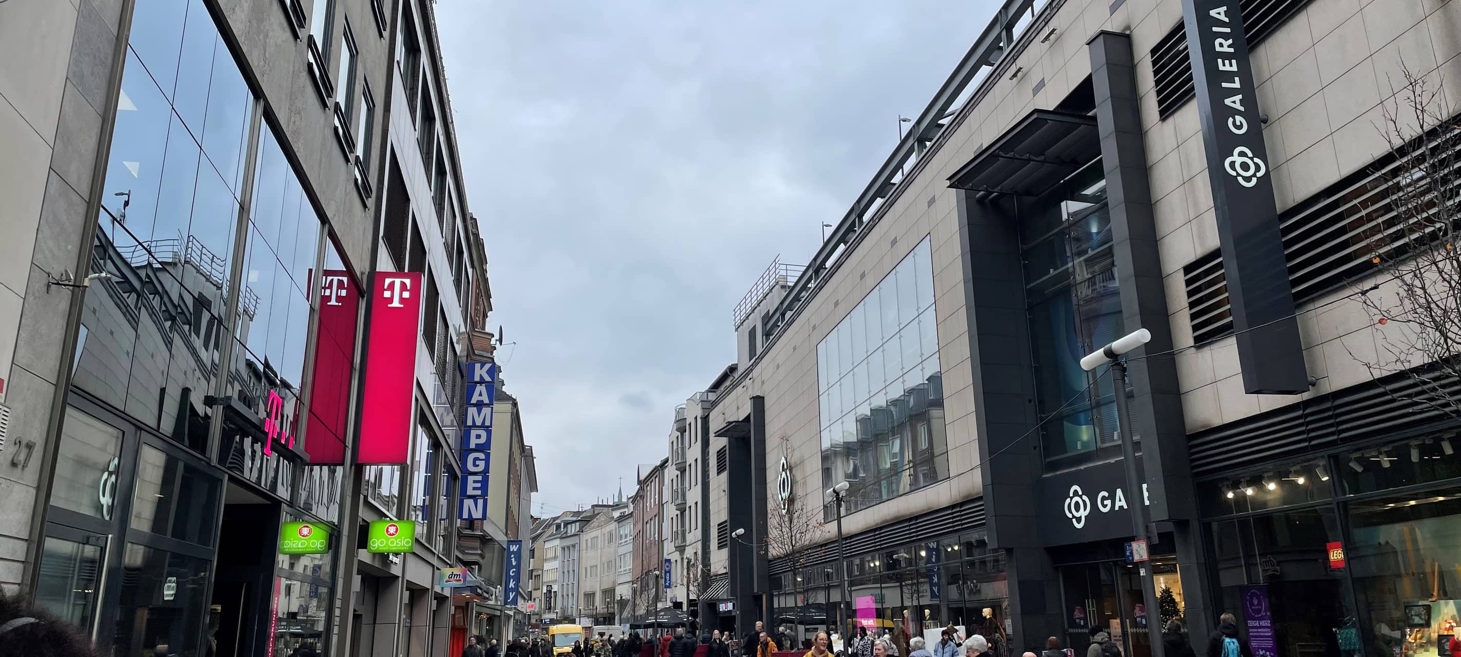 Galeria-Gebäude in Aachen steht zum Verkauf
