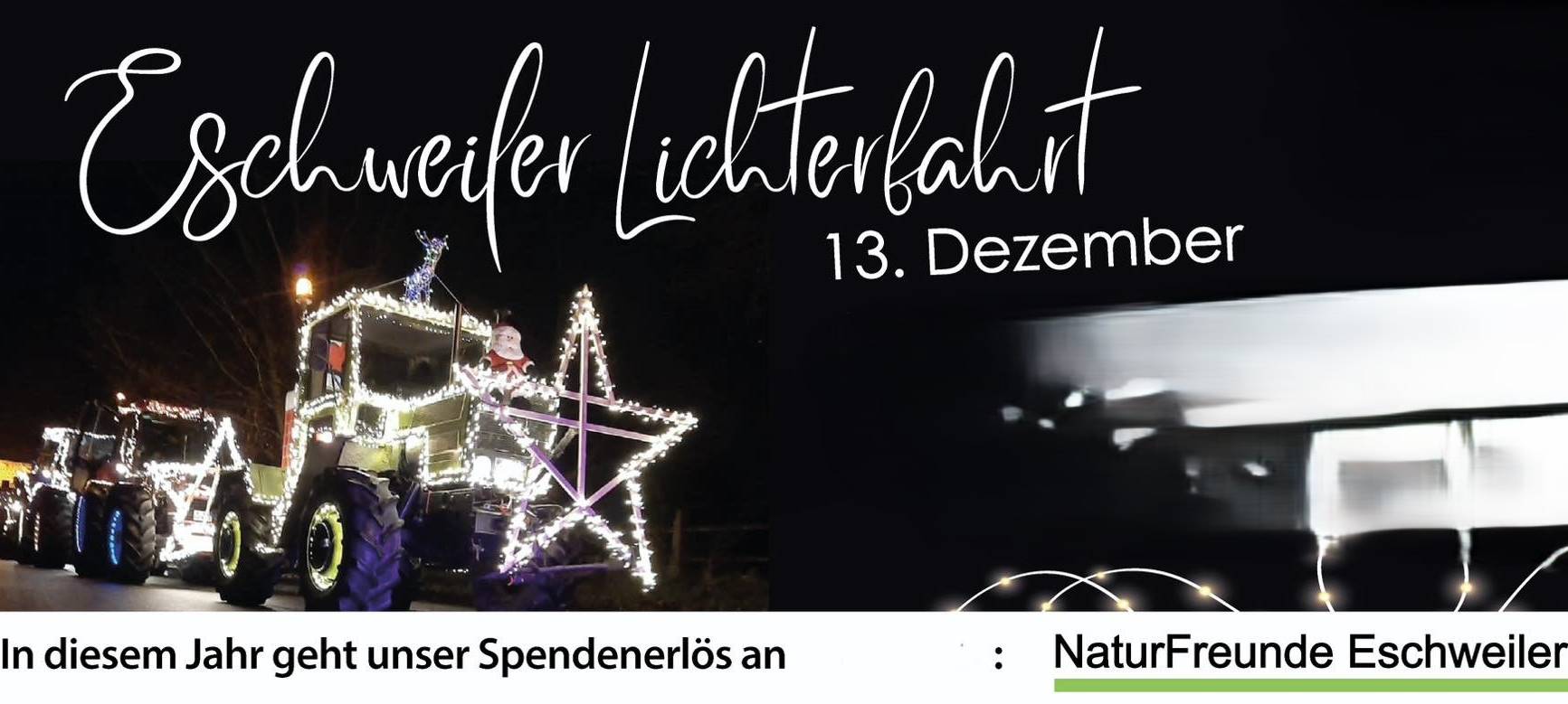 Lichterfahrt Eschweiler am Samstag