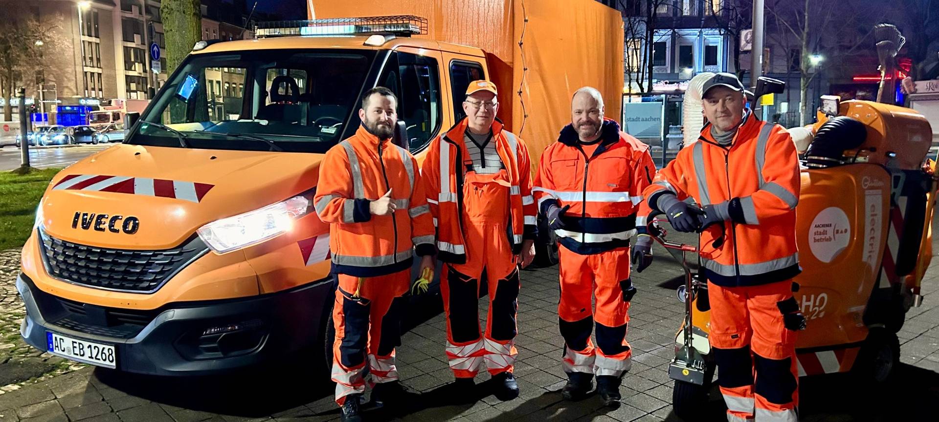 OB für ein sauberes Aachen unterwegs