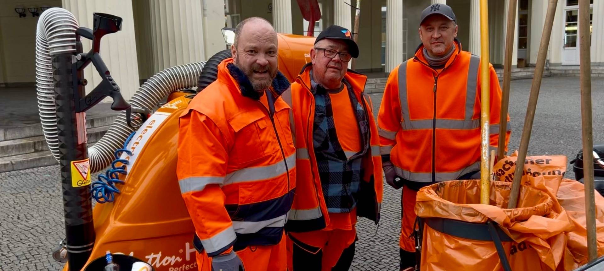 OB für ein sauberes Aachen unterwegs