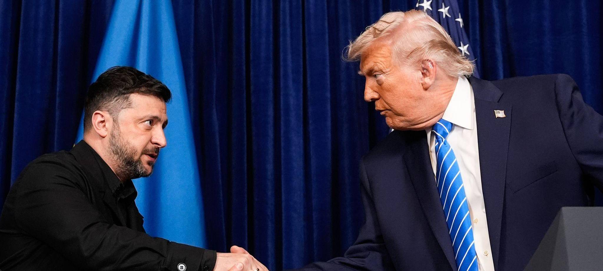 US-Präsident Trump empfängt Präsident Selenskyj in Florida