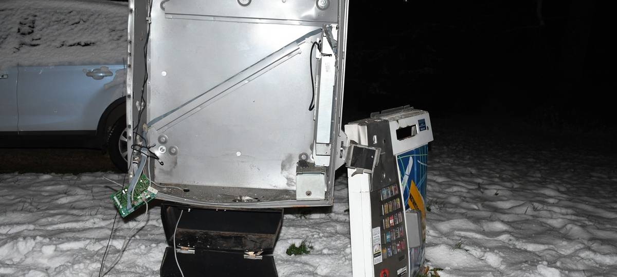 Drei Zigarettenautomaten aufgesprengt
