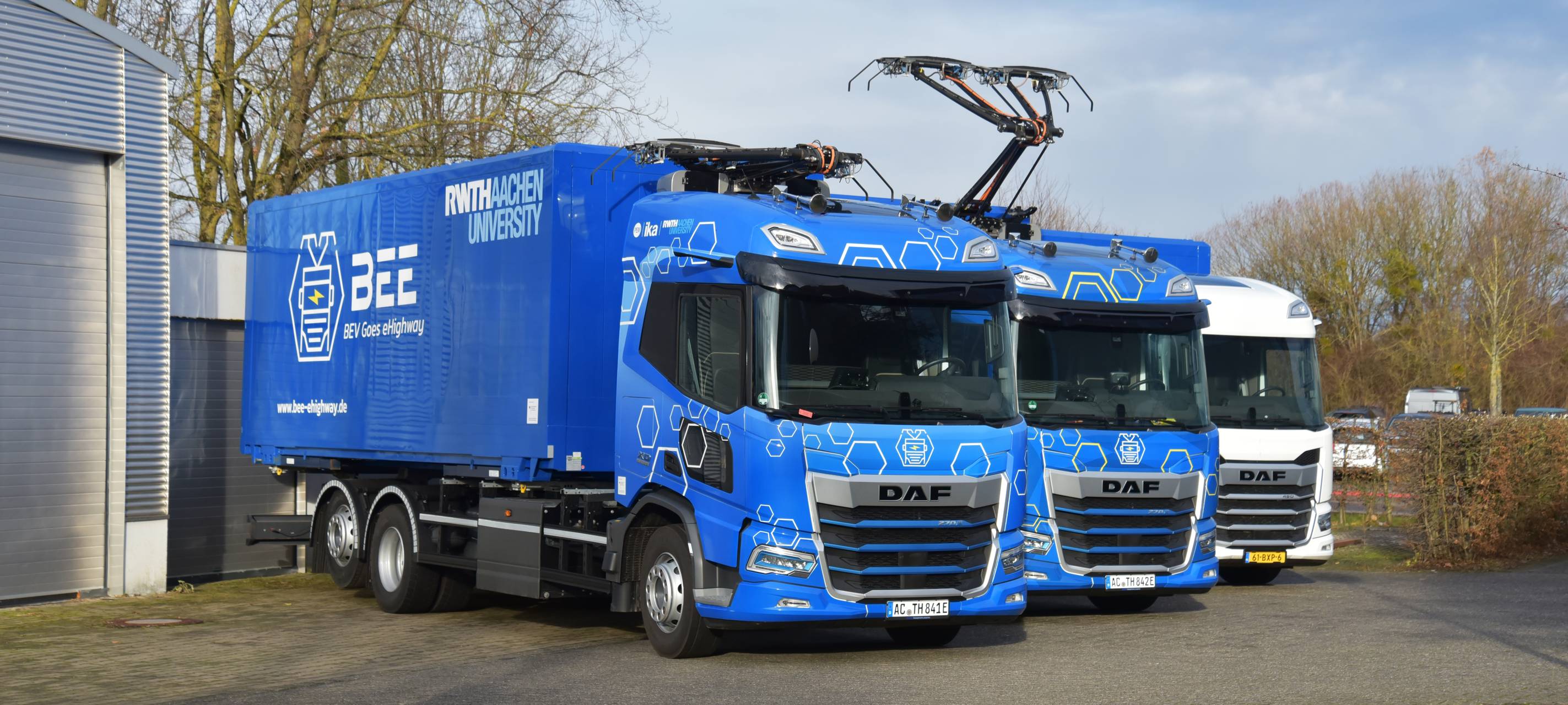 E-LKW-Aufladung per Oberleitung