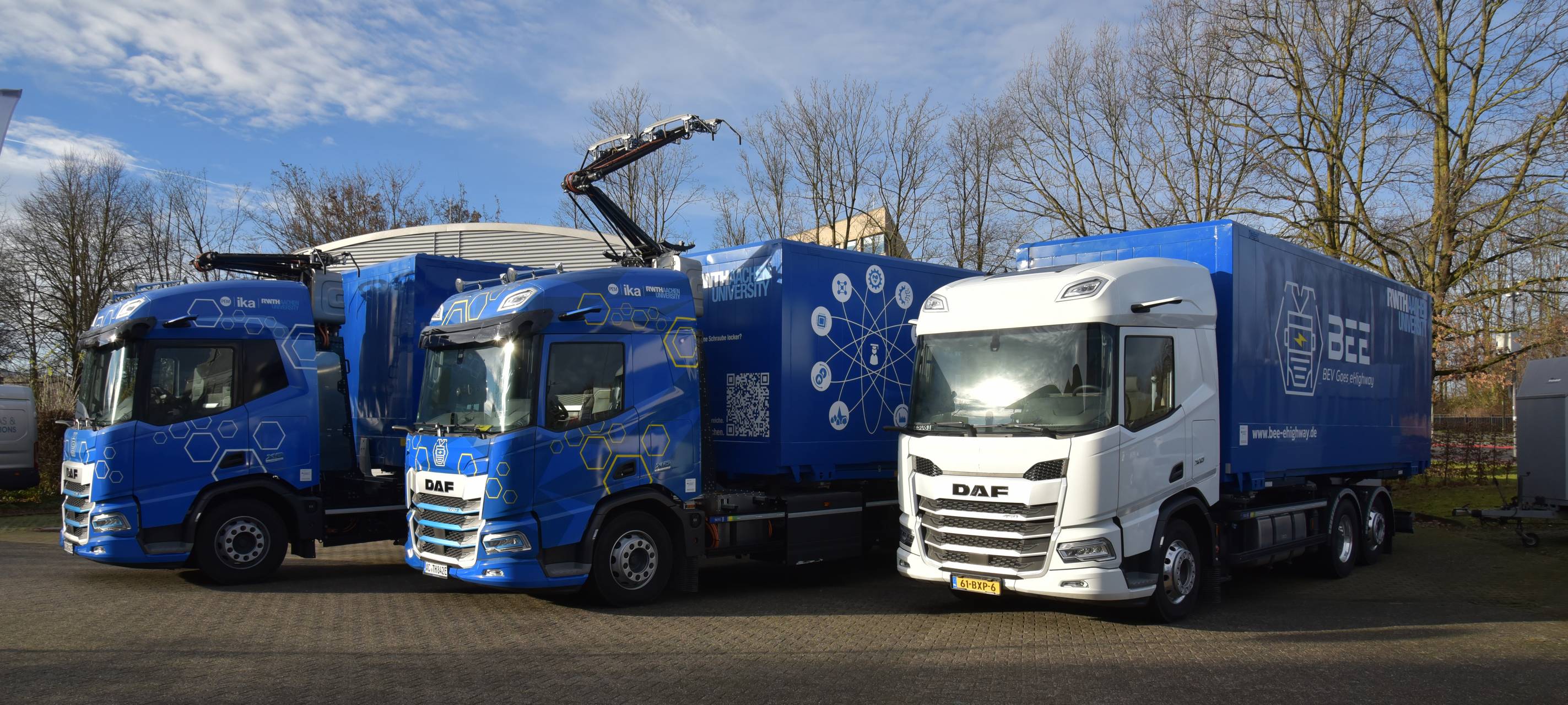 E-LKW-Aufladung per Oberleitung