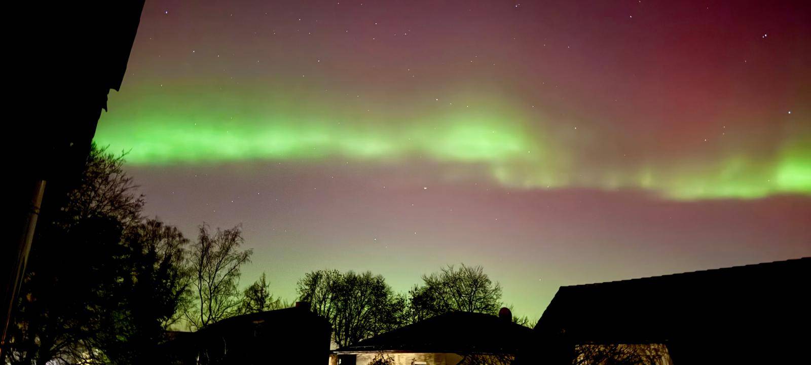 Polarlichter über Aachen und der Region