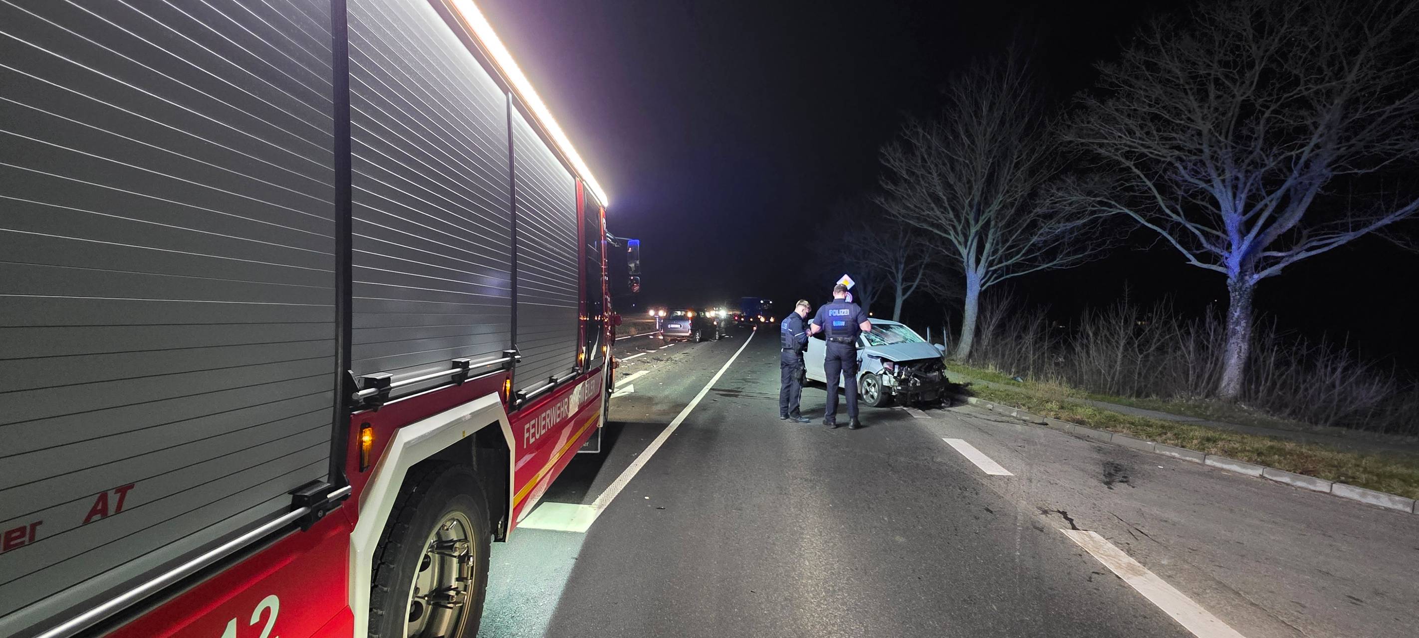 Unfall auf der Aldenhovener Straße am Freitagmorgen