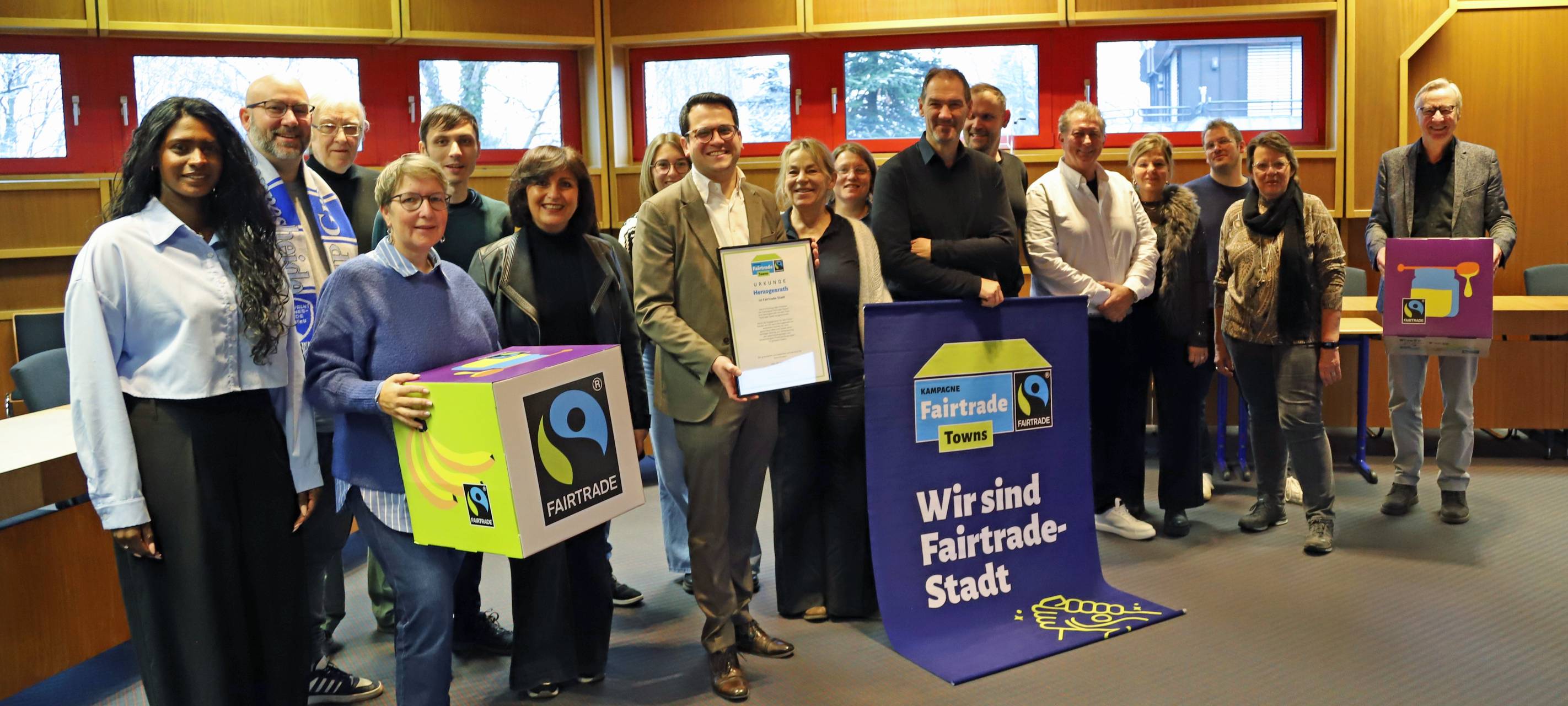 Herzogenrath ist Fairtrade Town