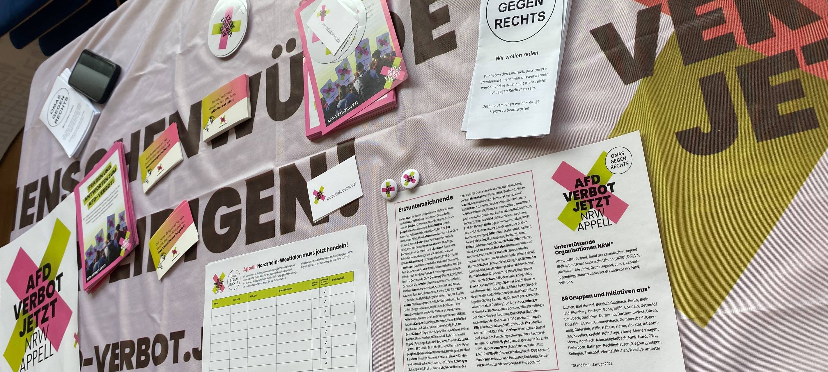 Neuer Appell für AfD-Verbotsverfahren