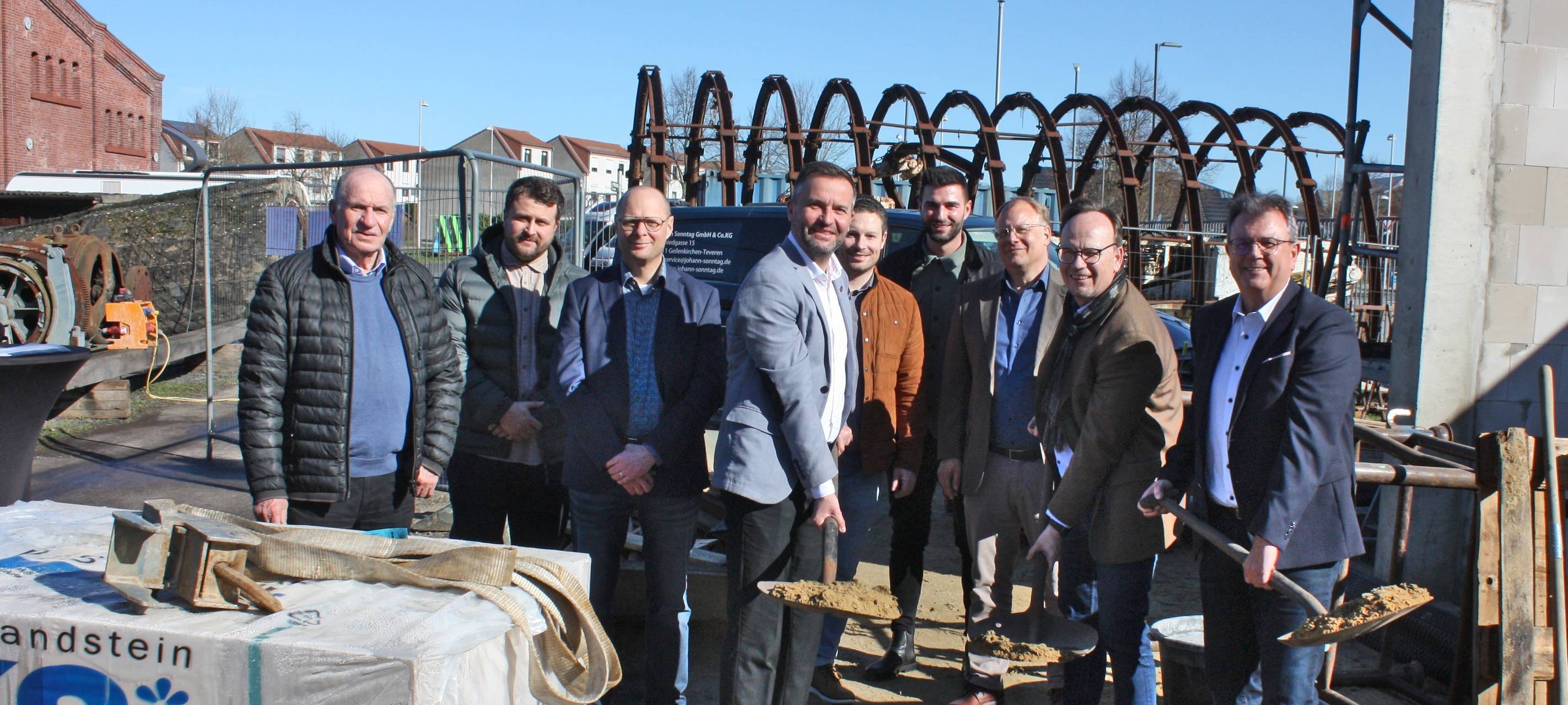 Moderne Energielandschaft in Alsdorf