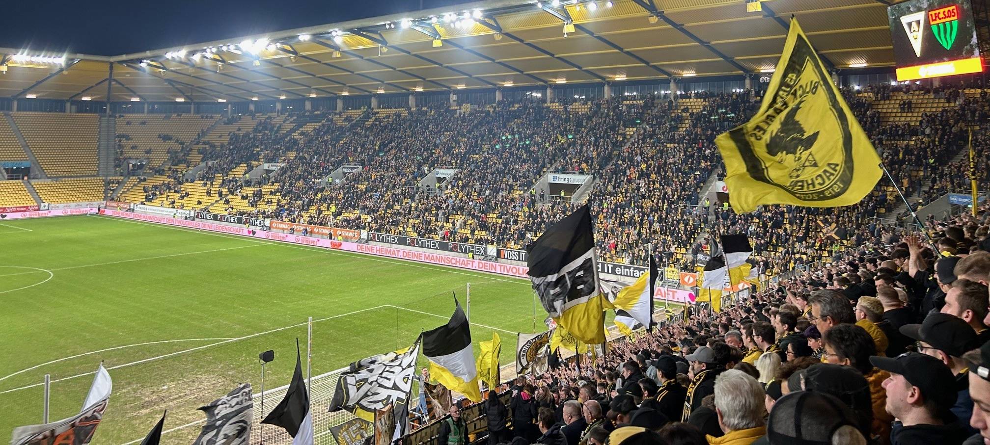 Alemannia gewinnt und entfernt sich von den Abstiegsplätzen