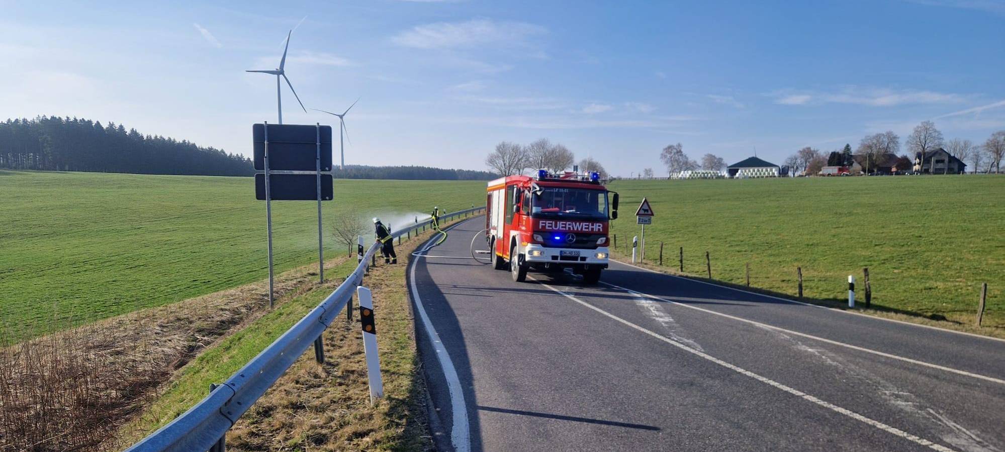 Brennende Phosphorgranate im Kreis Düren entdeckt