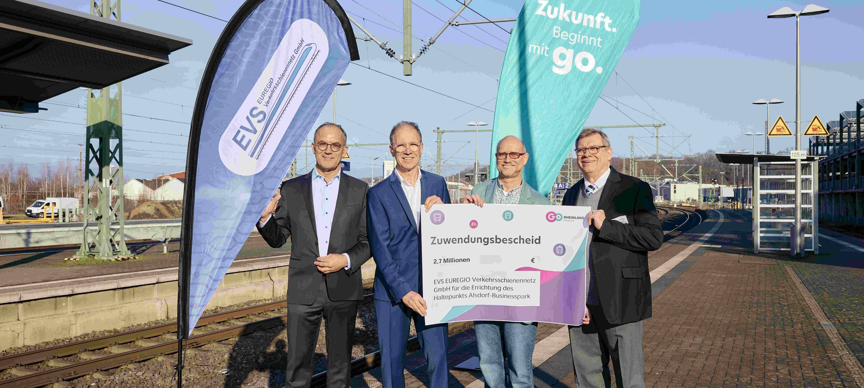 Neue Haltestelle "Businesspark-Alsdorf"