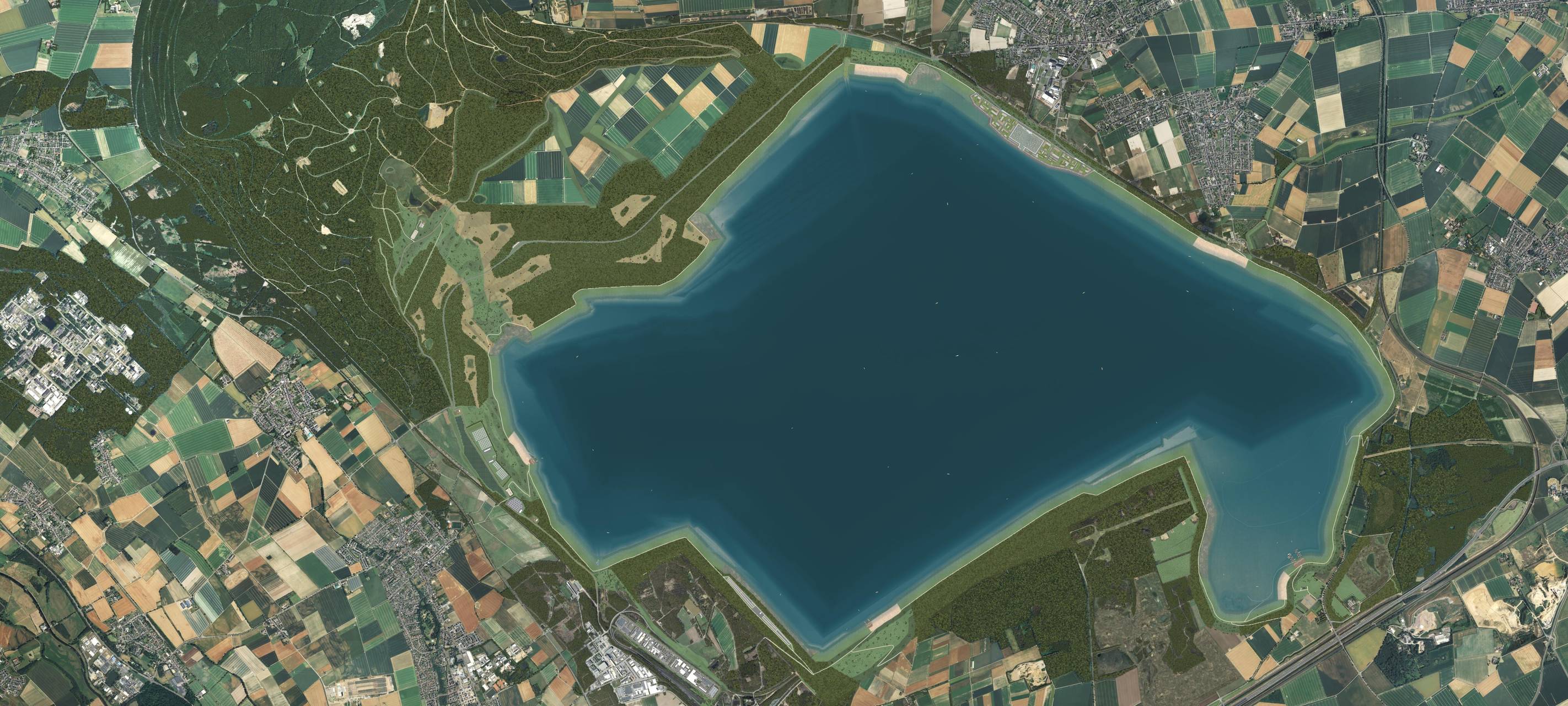 Tagebauseen: Bau der Transportleitungen fürs Rhein-Wasser