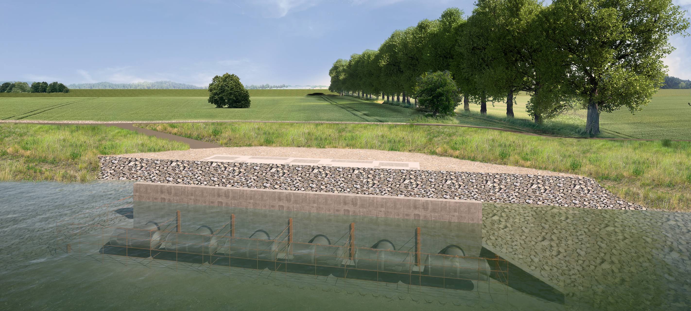 Tagebauseen: Bau der Transportleitungen fürs Rhein-Wasser