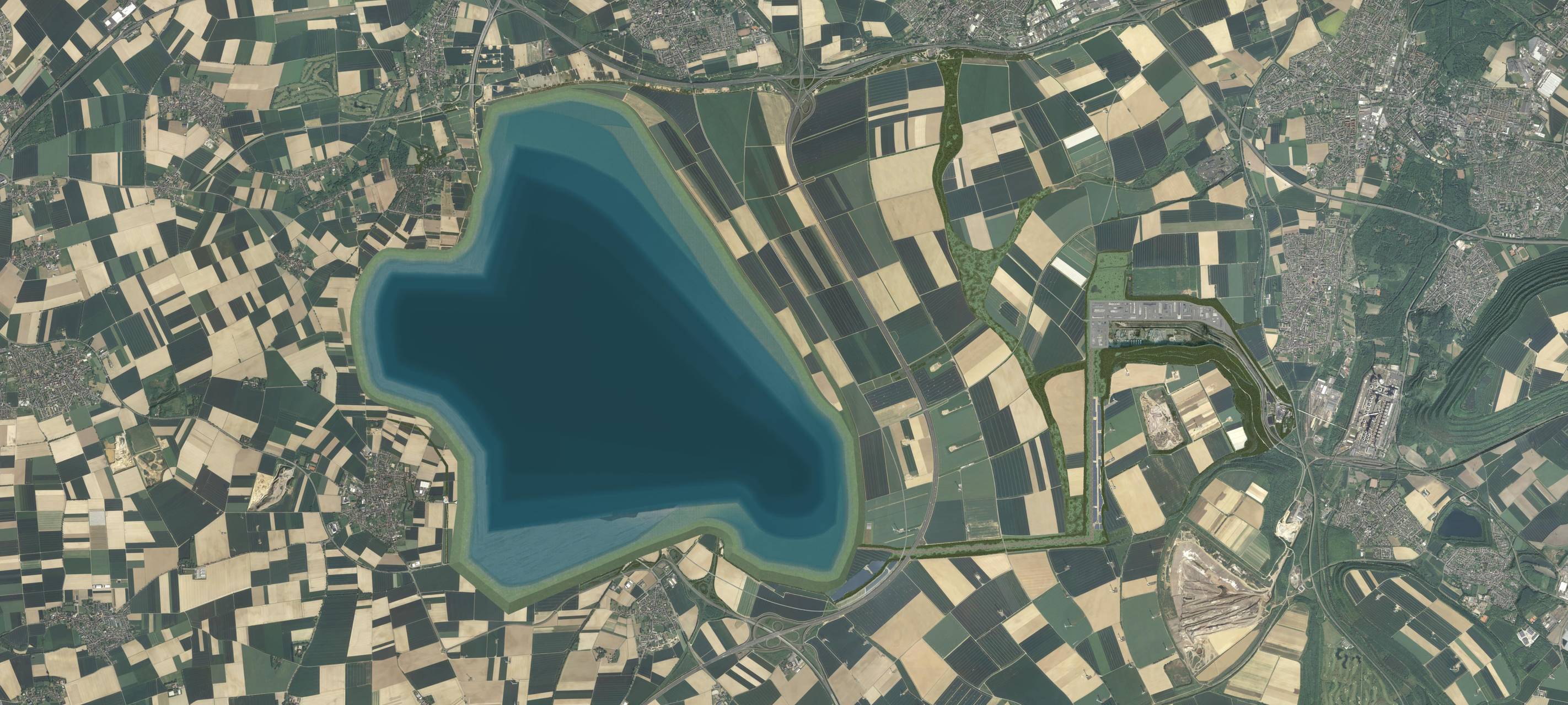 Tagebauseen: Bau der Transportleitungen fürs Rhein-Wasser