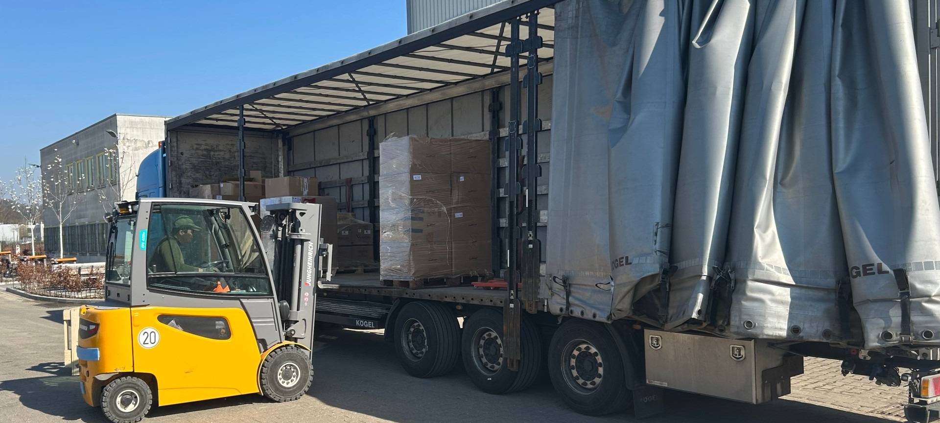 Neue Hilfsgüter für Chernihiv/UKR