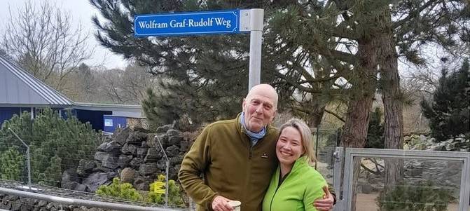 Neu: "Wolfram Graf-Rudolf-Weg" im Aachener Tierpark