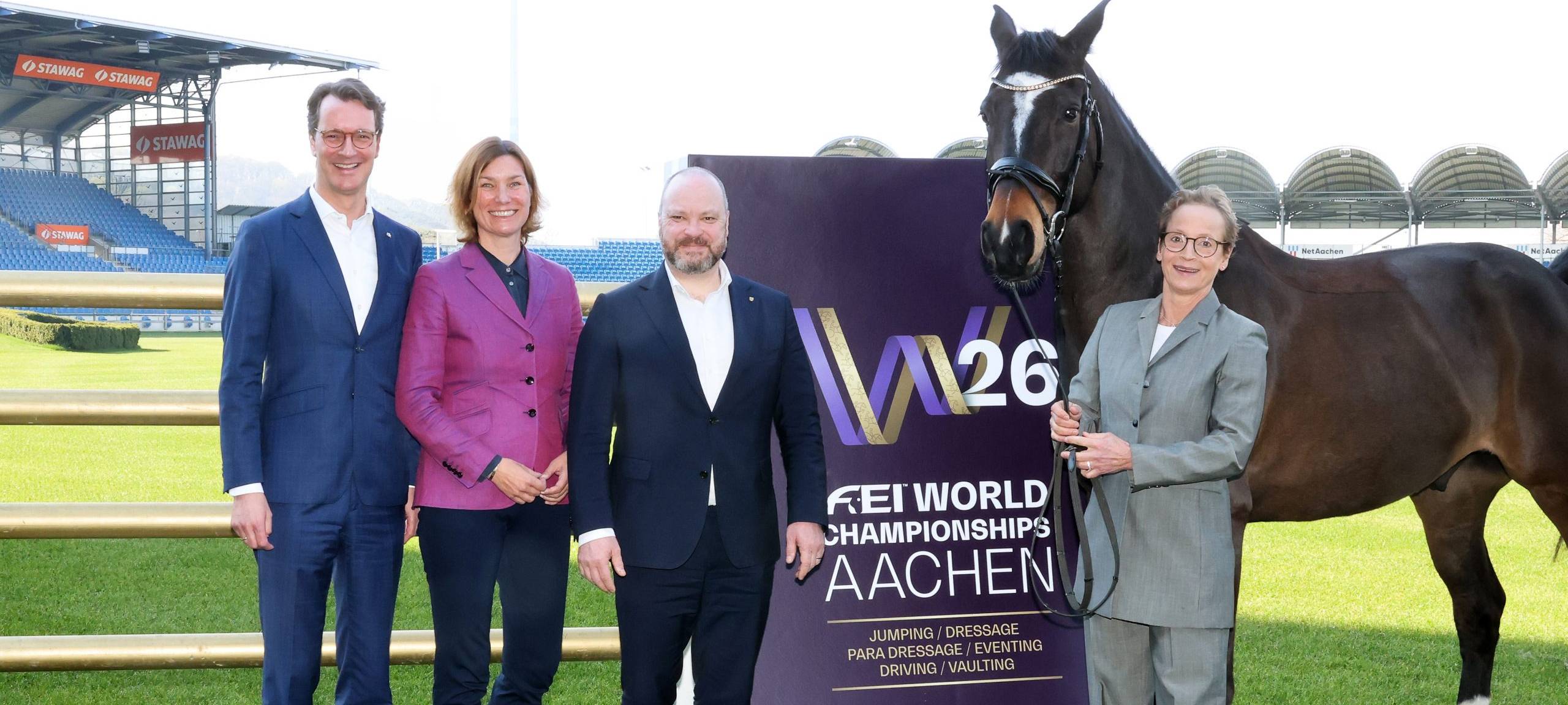 Reit-WM: "Welcome home"